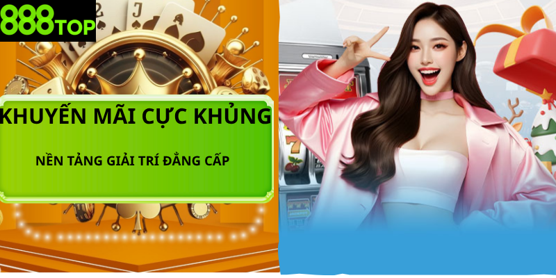 888TOP- Thiên Đường Giải Trí Đỉnh Cao| Link Trang Chủ Chính Thức Khuyến mãi cực khủng tại 888TOP